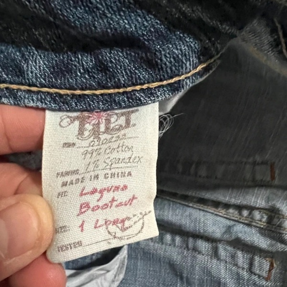 MOTHER Women's Flared Jeans - Light Blue Denim - Picture 4 of 5